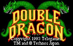 une photo d'Ã©cran de Double Dragon sur Atari Lynx